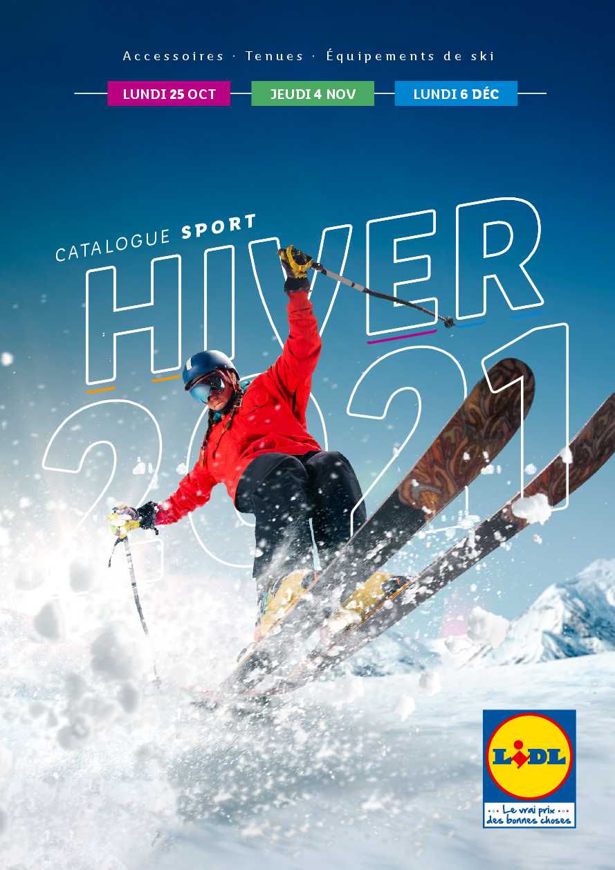 catalogue lidl vetement ski