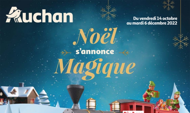 Catalogue Auchan Noël 2022 à consulter en ligne et Promos