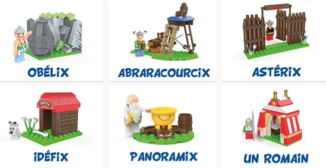 sets de Clippys Astérix à petit prix