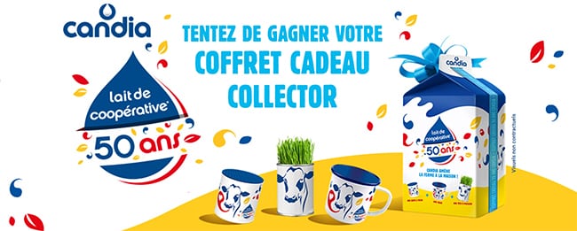 gagnez une tasse ou une box collector Candia