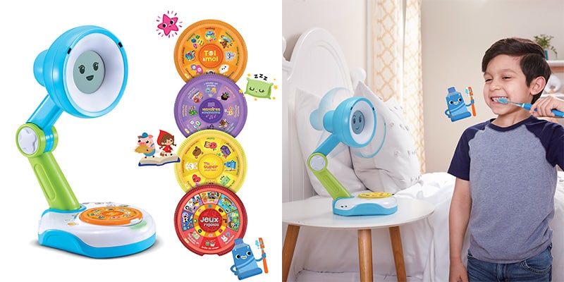 Testez gratuitement la lampe interactive Funny Sunny de VTech avec Sampleo