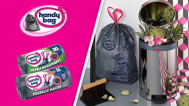 Testez les sacs poubelles ultra-résistants Handy Bag avec TRND