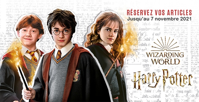 Réservez vos articles Harry Potter en ligne sur le site dédié d’Auchan