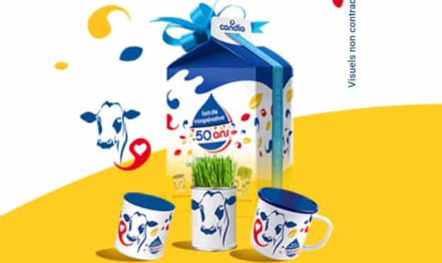 Jeu 50 ans Candia : box cadeaux et tasse collector à gagner