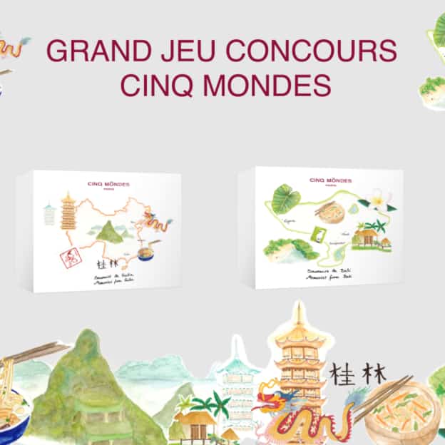 Jeu Cinq Mondes : séjour et cadeaux à gagner