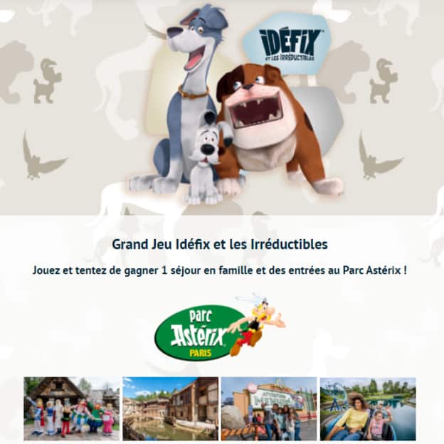 Jeu La Grande Récré : Séjours et entrées au Parc Astérix à gagner