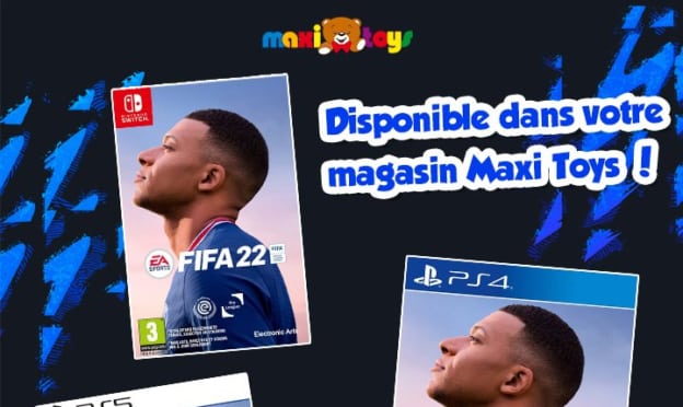 Jeu Maxi Toys : Jeux FIFA 22 à gagner