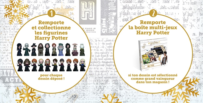 Jeu Dessin Super U Hyper U : Cadeaux Harry Potter offerts