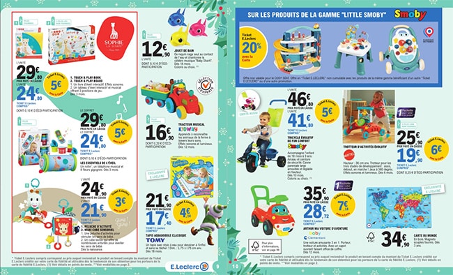 Catalogue Opération Noël de Leclerc : Avantage fidélité