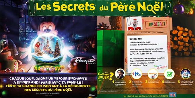 Gagnez un séjour à Disneyland Paris avec votre carte Carrefour