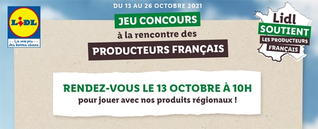 Gagnez un week-end bien-être avec les producteurs français de Lidl