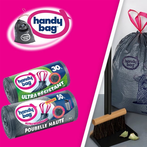 Test Handy Bag : Rouleaux de sacs poubelle gratuits