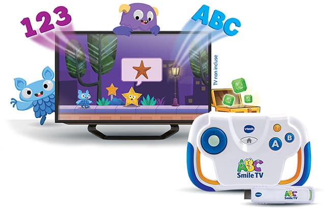 Testez gratuitement la console ABC Smile TV VTech avec Sampleo