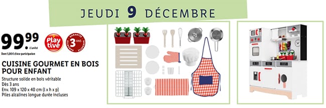 Lidl Lance Une Nouvelle Cuisine En Bois Geante Pour Enfants A Petit Prix