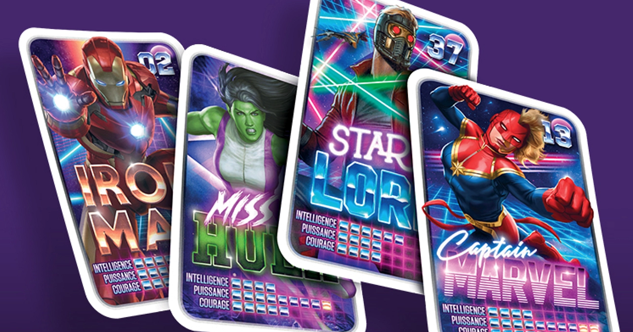 Leclerc : Cartes autocollantes Marvel offertes ?� collectionner