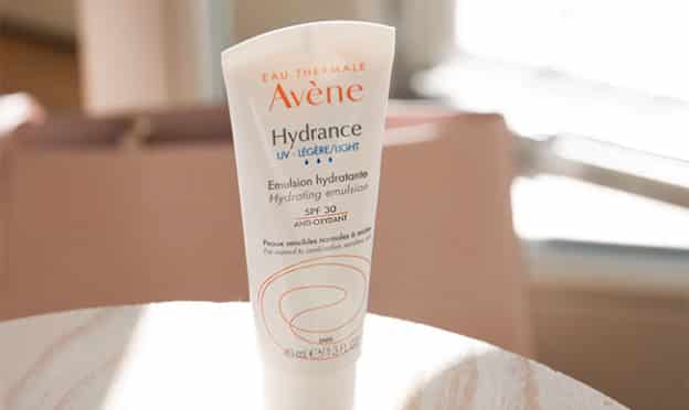 Échantillons gratuits Avène de l’émulsion hydratante Hydrance