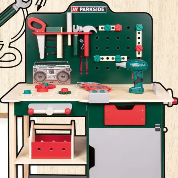 Lidl Etabli En Bois Pour Enfant Playtive Pas Cher A 49 99