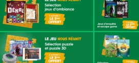 Promo Fnac : 2 jeux de société achetés = le 3ème est offert
