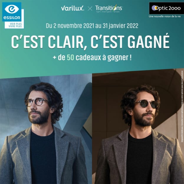 Jeu Essilor « C’est Clair, C’est gagné » : Cadeaux à remporter