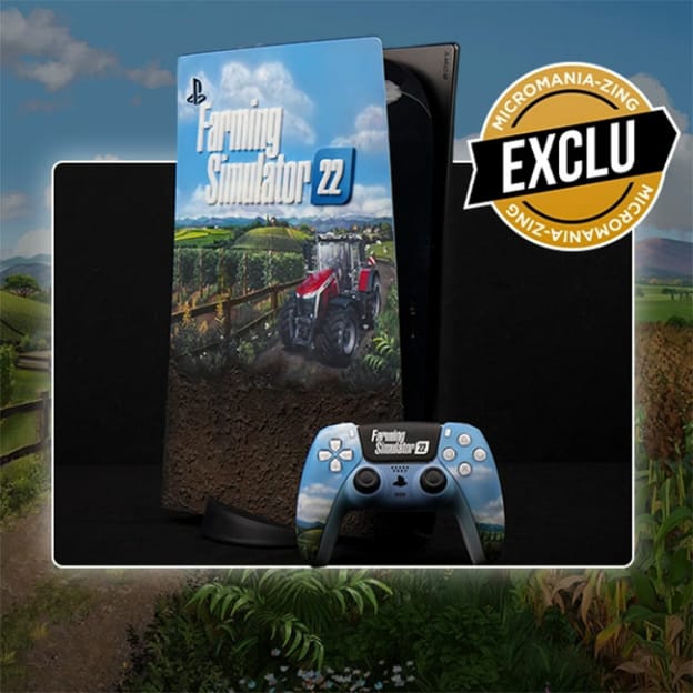 Jeu Micromania : PlayStation 5 custom Farming Simulator 2022