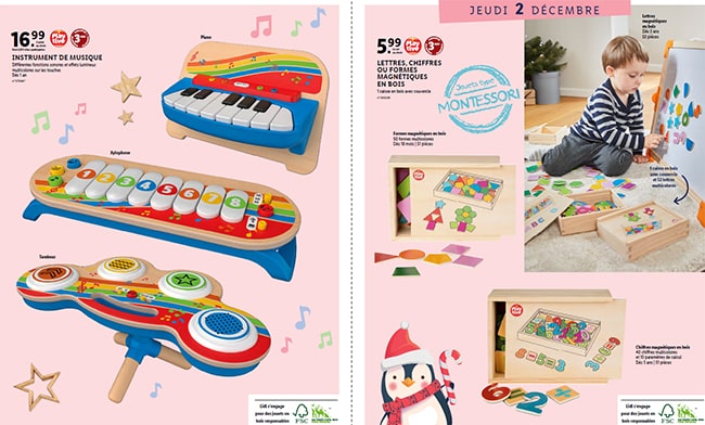 Jouets Montessori pas chers chez Lidl