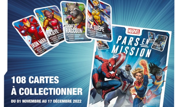 Leclerc : Opération cartes collector Marvel