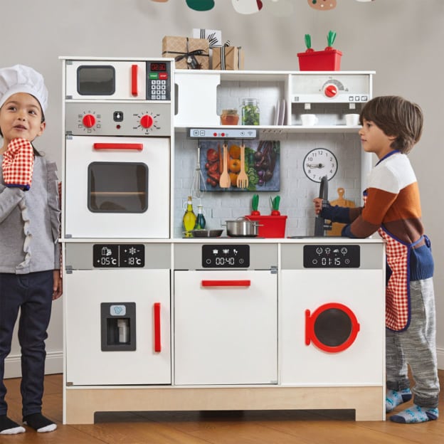 Lidl : Cuisine gourmet en bois XXL Playtive pas chère