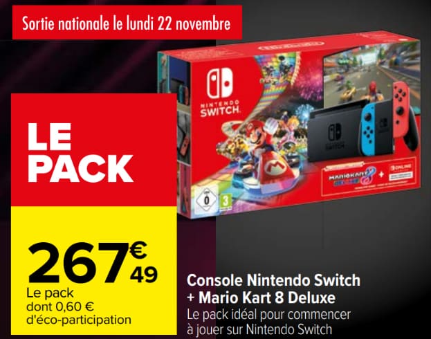 Offre Black Friday des hypermarchés Carrefour