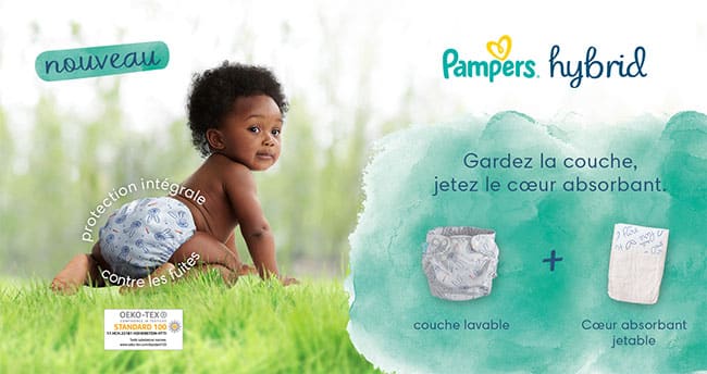 Obtenez le remboursement intégral de votre kit Pampers Harmonie Hybrid avec Shopmium