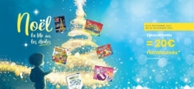 Offre Ravensburger Noel : 2 produits achetés = 20€ remboursés