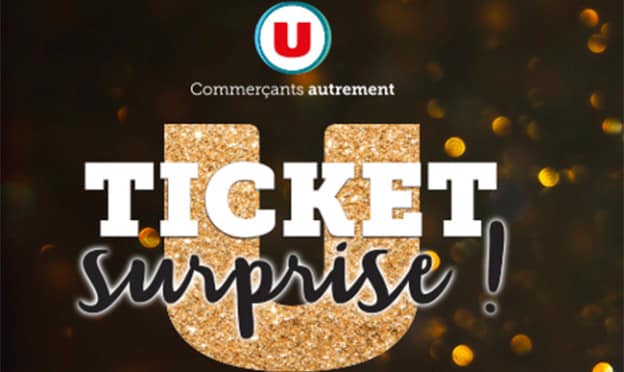 Jeu Magasins U Ticket Surprise : Millions d’€ carte U à gagner