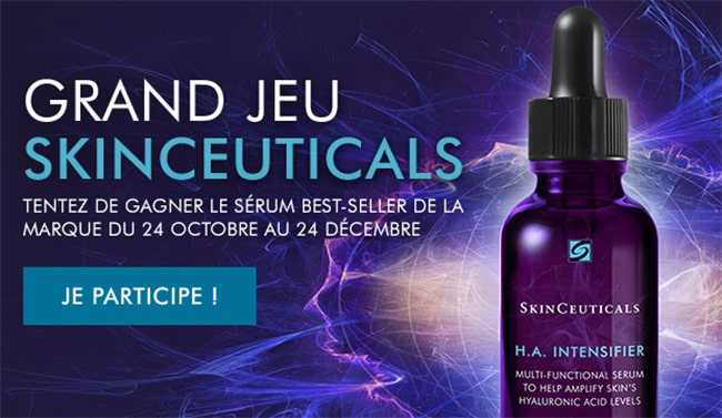 Gagnez le sérum ou l'échantillon gratuit de l'hydratant H.A. Intensifier SkinCeuticals