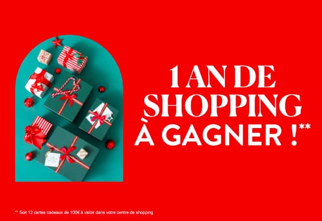 Remportez une carte cadeau shopping