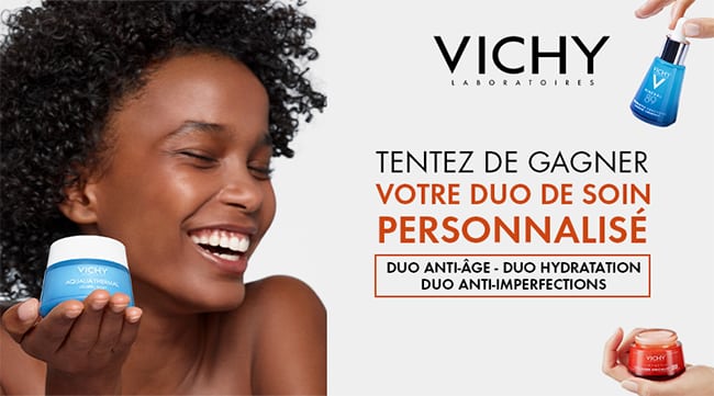 Gagnez un duo de soins personnalisé Vichy