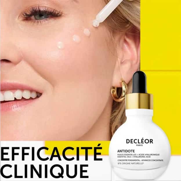 Echantillons gratuits du sérum anti-pollution Antidote de Decléor