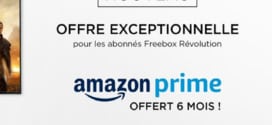 Freebox Révolution Free : Amazon Prime gratuit