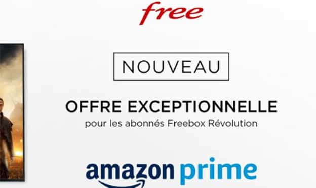 Freebox Révolution Free : Amazon Prime gratuit