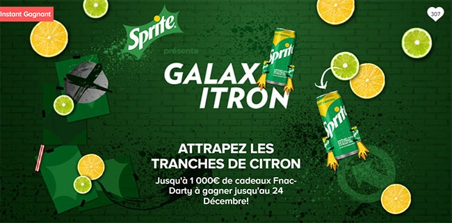 Remportez une carte cadeau Fnac de 15€ avec le jeu Sprite Galaxitron