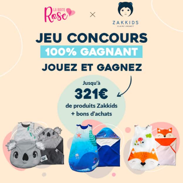 Jeu La Boîte Rose : kit Zakkids à gagner