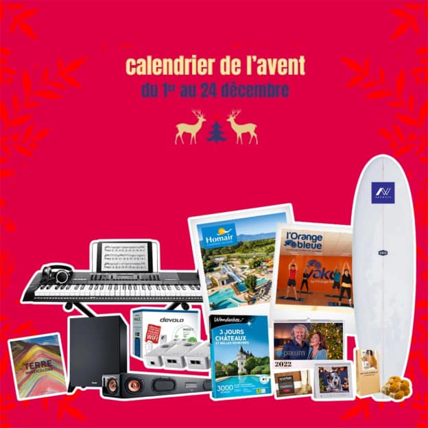 Jeu de Noël Ouest France : Calendrier de l'Avent