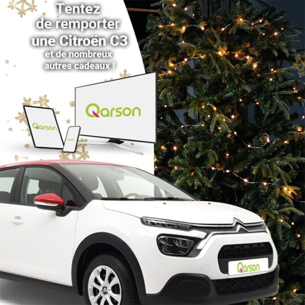 Jeu Qarson : Voiture et cadeaux à gagner