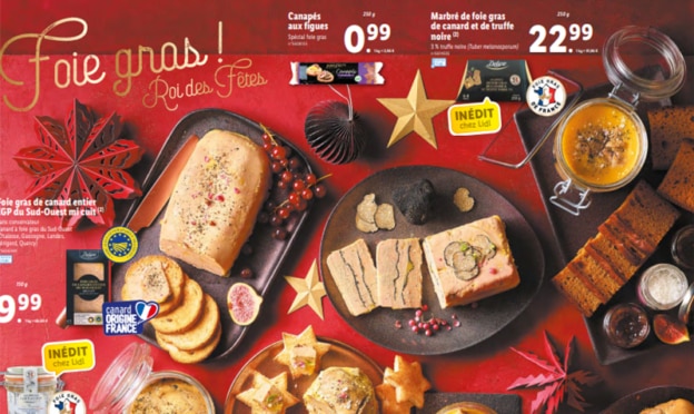 Lidl : Foies gras Deluxe moins chers