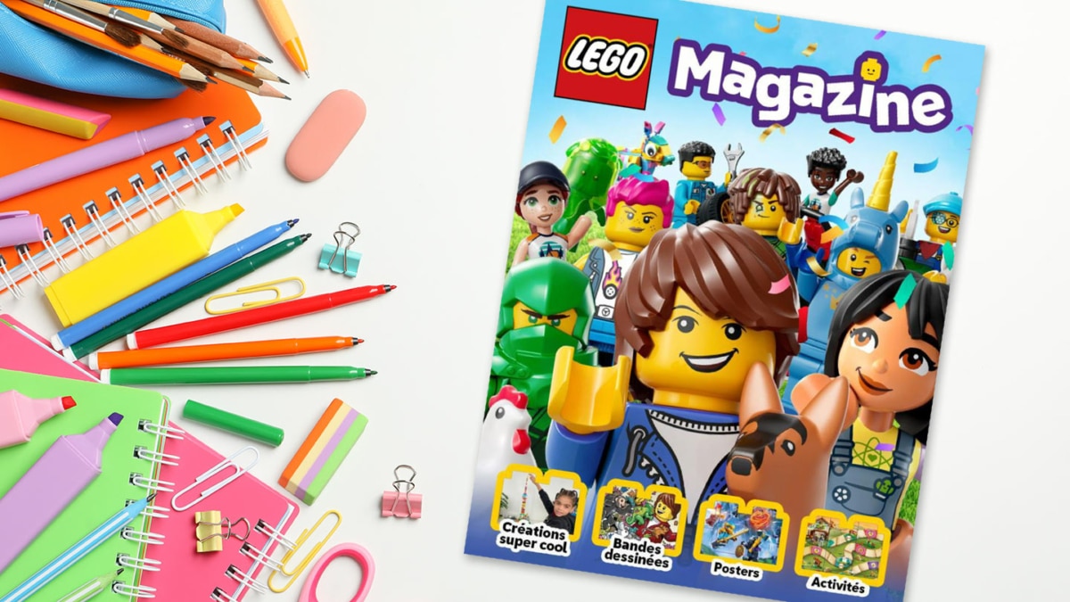 Club Lego : Recevez le magazine gratuit LEGO à domicile