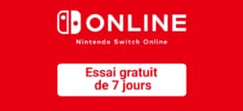Nintendo Switch Online gratuit : offert d'essai