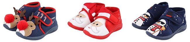 Pantoufles de Noël à 2,99€ chez Action : Chaussons pour enfants pas chers