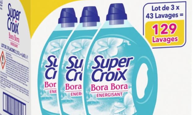 Promo Auchan sur la lessive Super Croix