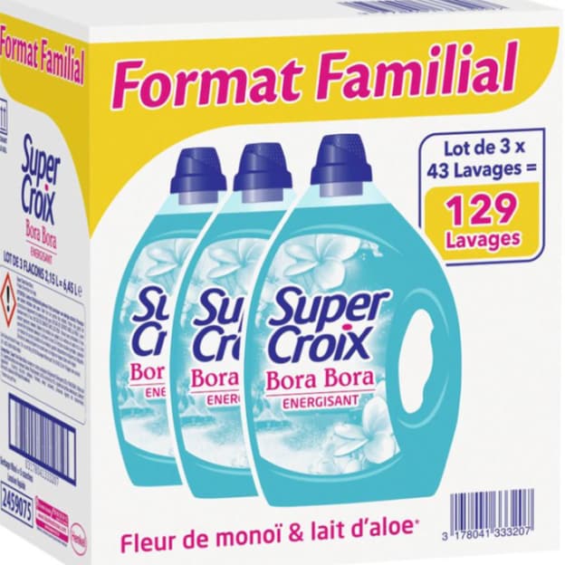 Promo Auchan sur la lessive Super Croix