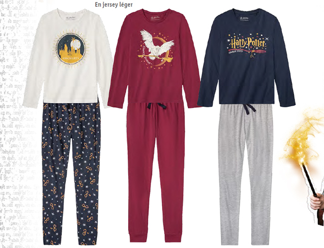 Pyjama enfant Harry Potter à petit prix