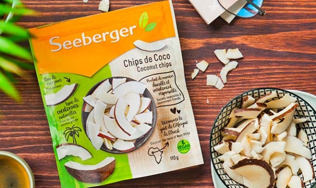 Test Seeberger : Coffrets découverte Chips Coco gratuits