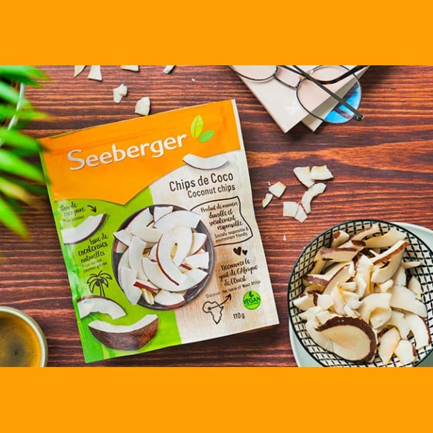 Test Seeberger : Coffrets découverte Chips Coco gratuits